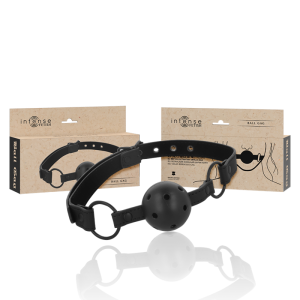 Intense - fetish bozal de cuero vegano
