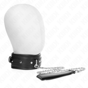 Kink - collar con correa 65 cm hebilla brillante 48.5 cm x 5.3 cm