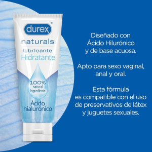 Durex - naturals lubricante hidratante 100 ml