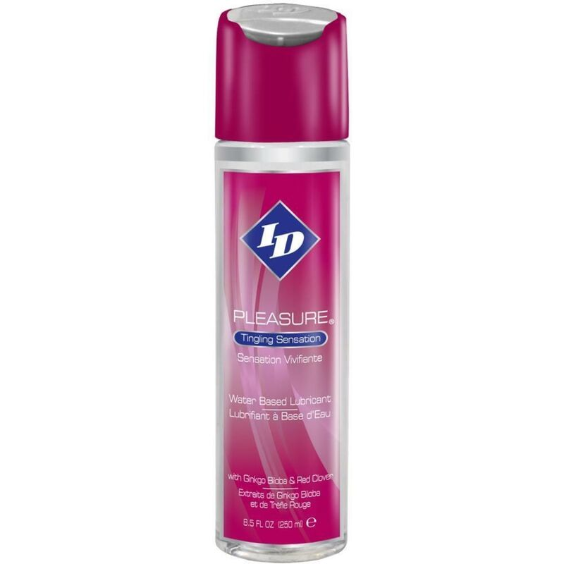 Id pleasure - lubricante base agua tinging sensation 250 ml