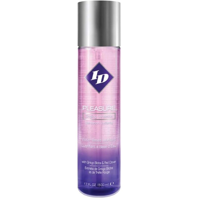 Id pleasure - lubricante base agua tinging sensation 500 ml