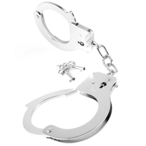 Fetish fantasy series - series designer metal handcuffs