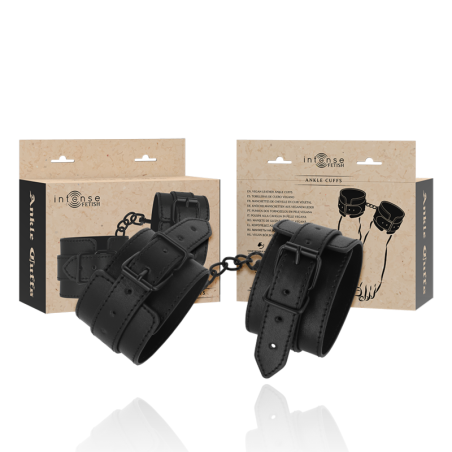 Intense - fetish tobilleras de cuero vegano