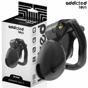 Addicted toys locked - mindnight cell jaula para pene talla s