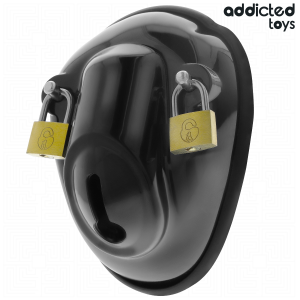 Addicted toys locked - keyless restraint jaula para pene 11,5 cm