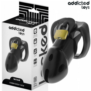 Addicted toys locked - unbroken den jaula para pene 9,8 cm