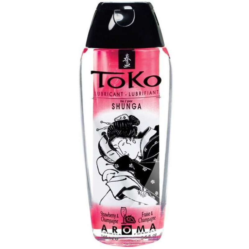 Shunga - toko aroma lubricante fresas y champagne