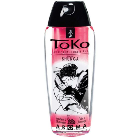 Shunga - toko aroma lubricante fresas y champagne