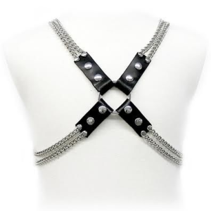 Leather body - chain harness