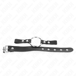 Kink - anillo pene polipiel con cierre de hebilla 22 x 2 cm con anillo metal 4 cm