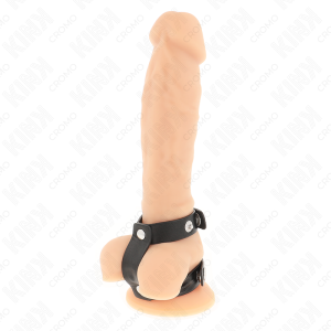 Kink - anillo pene doble polipiel ajustable