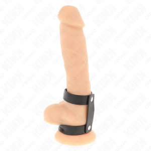 Kink - anillo pene doble polipiel ajustable