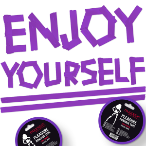 Darkness - cinta para bondage lila adhesiva 15m