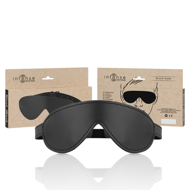 Intense - fetish antifaz cuero vegano
