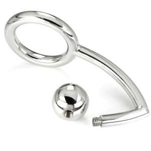 Metal hard - cock ring anillo con gancho intruder anal 45mm