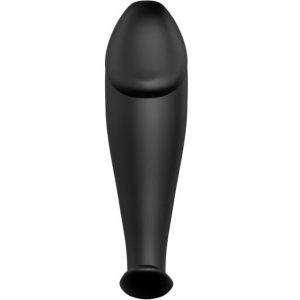 Pretty love - plug anal silicona forma pene negro