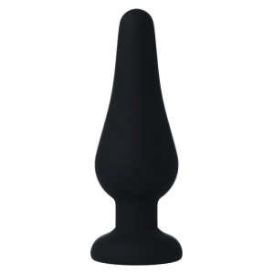 Intense - anal plug pipo m silicone negro 11 cm