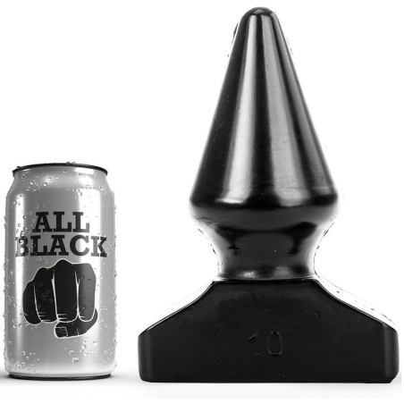 All black - plug anal 20,5 cm