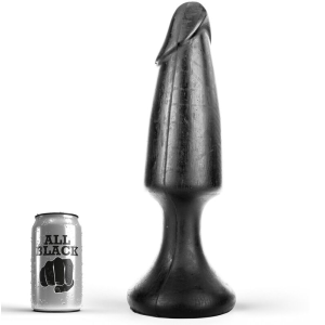 All black - plug anal 35 cm