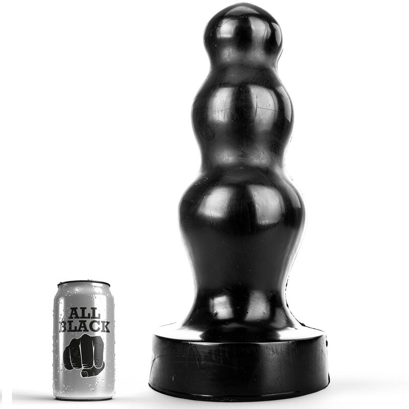 All black - plug big 38 cm