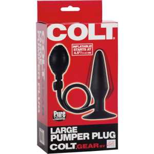 Calexotics - colt large pumper plug negro
