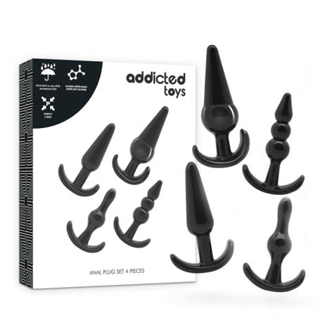 Addicted toys - set 4 plugs anales