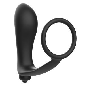 Addicted toys - plug anal vibrador con anillo pene