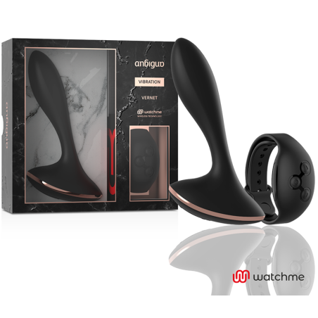 Anbiguo - watchme control remoto vibrador plug anal vernet