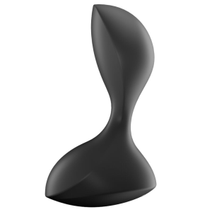 Satisfyer - sweet seal plug vibrador app negro