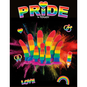 Pride - plug twink bandera lgbt 8,5 cm