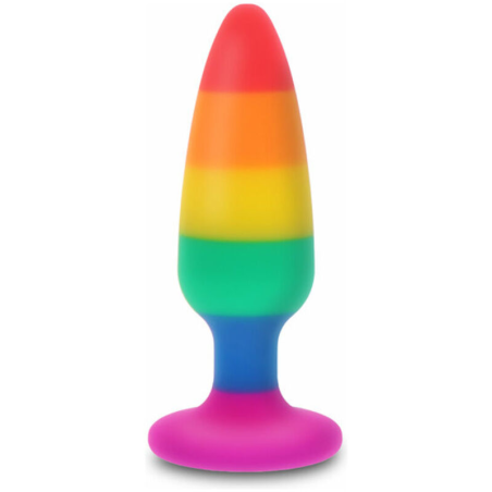 Pride - plug hunk bandera lgbt 10,5 cm