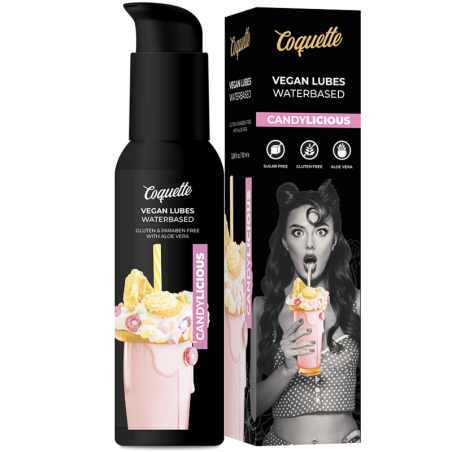 Coquette chic desire - premium experience lubricante vegano candylicious 100ml
