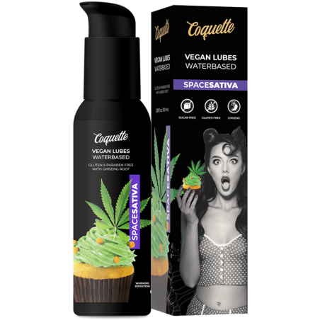 Coquette chic desire - premium experience lubricante vegano space sativa 100 ml