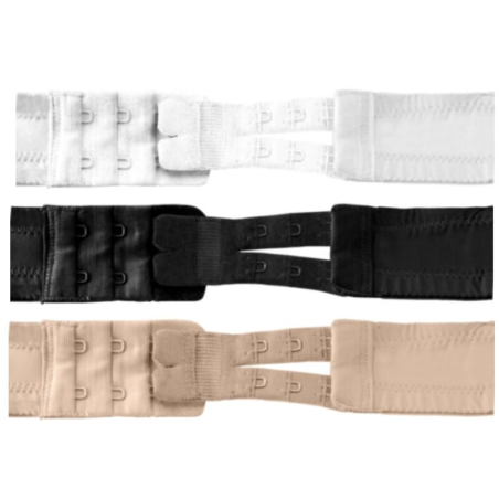 Bye-bra - extensores de contorno flexibles 2 ganchos 3 uds