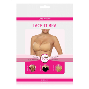 Bye-bra - lace-it realzador push-up beige copa a