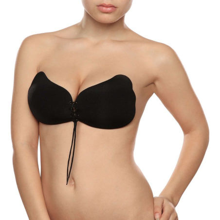 Bye-bra - lace-it realzador push-up negro copa a