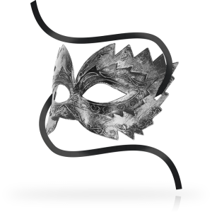 Ohmama - masks antizaz estilo veneciano silver