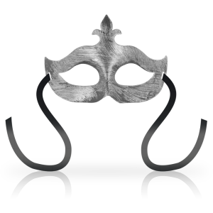Ohmama - masks antifaz flor de lis silver