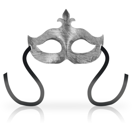 Ohmama - masks antifaz flor de lis silver