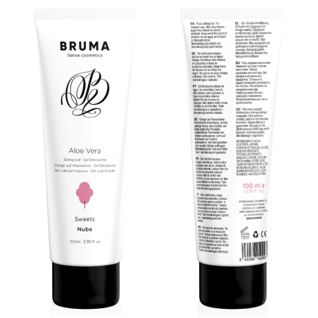 Bruma - gel deslizante con aloe vera sabor a nube 100 ml