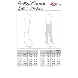 Livco corsetti fashion - lamean lc xg044 medias negro talla Única