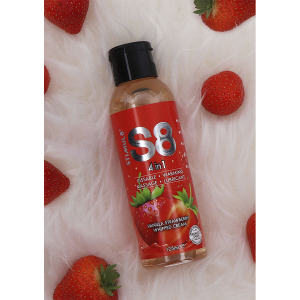 Stimul8 - s8 4 en 1 lubricante postre fresa 125 ml