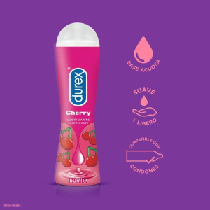 Durex - lubricante play cereza 50ml