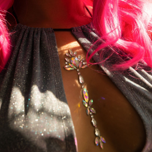 Leg avenue - jade joya adhesiva para el cuerpo