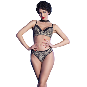 Chilirose - cr 4727 bikini 2 piezas leopardo s