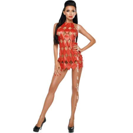 Me-seduce - gwen vestido espalda descubierta rojo l/xl