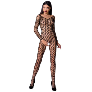 Passion - woman bs068 bodystocking rojo talla unica