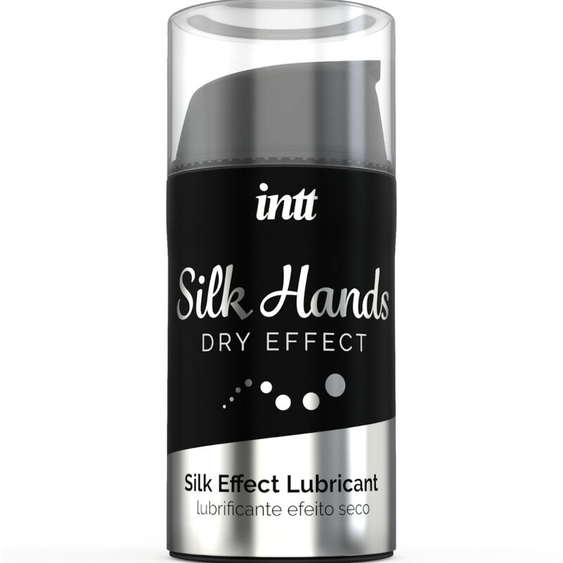Intt lubricants - silk hands lubricante formula concentrada de silicona 15 ml