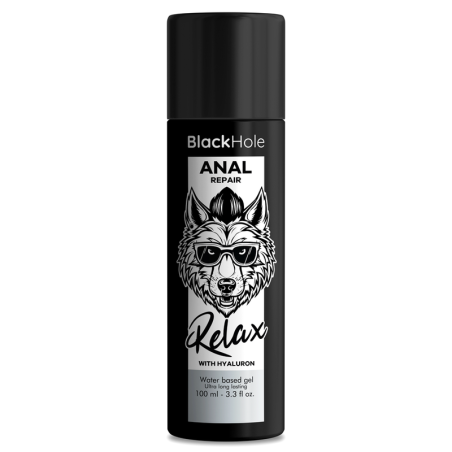 Black hole - anal repair base agua relax con hyaluron 100 ml
