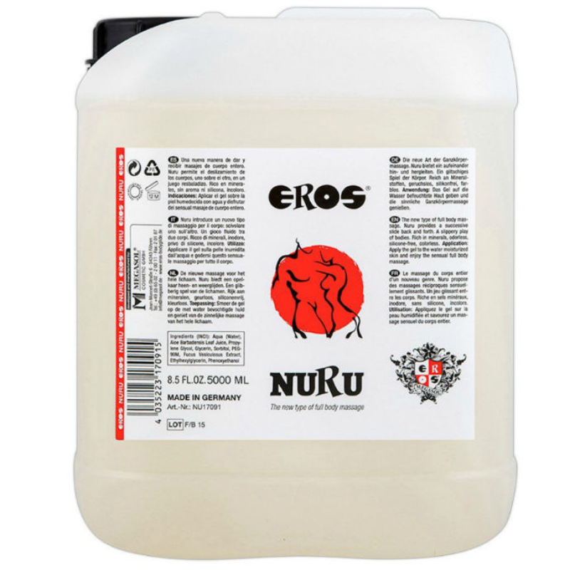 Eros - nuru aceite masaje rico en minerales 5000 ml